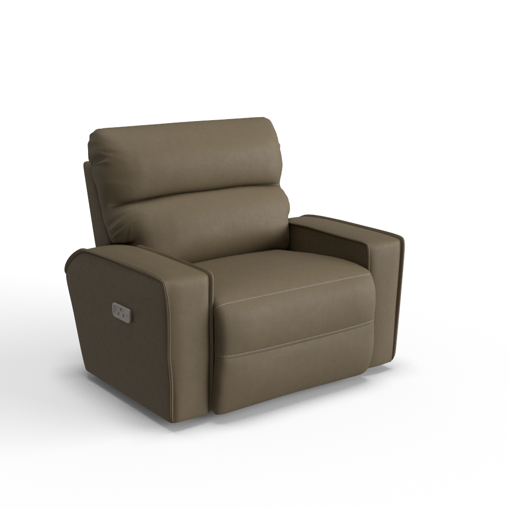 Maddox Power Reclining Chair and A Half w/ Headrest & Lumbar